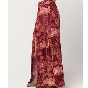 O’Neill Button front Maxi Skirt